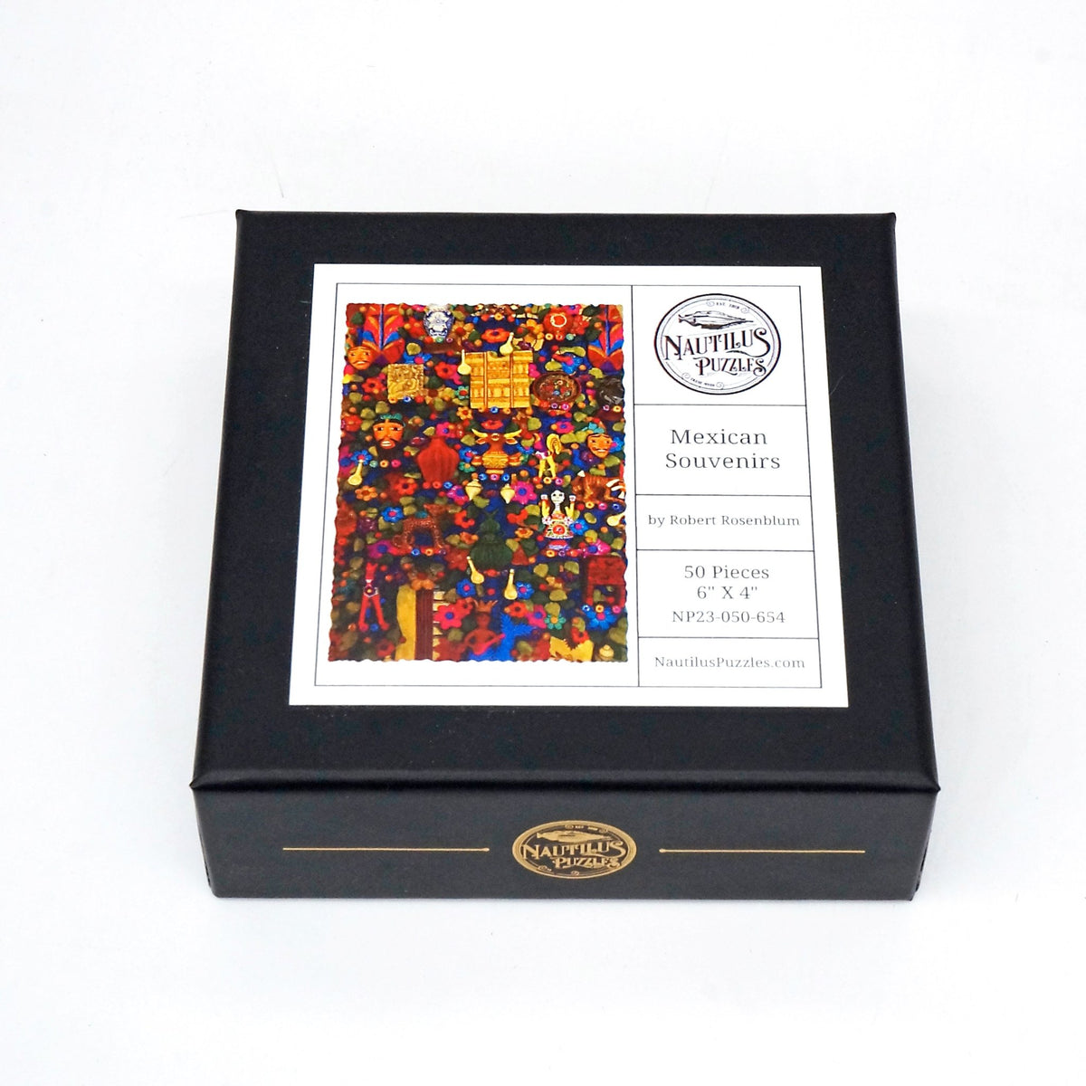 Mexican Souvenirs (50 Piece Mini Wooden Jigsaw Puzzle) - Nautilus Puzzles - Wooden Jigsaw Puzzles For Adults