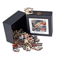 MINI Dragon Puzzle Set - Nautilus Puzzles - Wooden Jigsaw Puzzles For Adults