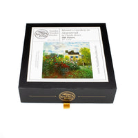 Monet's Garden in Argenteuil by Claude Monet | 480 Pieces | Wooden Jigsaw Puzzle - Nautilus Puzzles - Wooden Jigsaw Puzzles For Adults