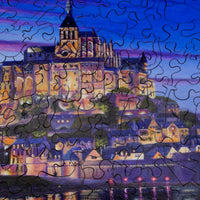 Mont Saint-Michel (250 Piece Wooden Jigsaw Puzzle) - Nautilus Puzzles - Wooden Jigsaw Puzzles For Adults