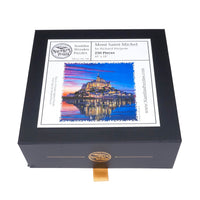 Mont Saint-Michel (250 Piece Wooden Jigsaw Puzzle) - Nautilus Puzzles - Wooden Jigsaw Puzzles For Adults