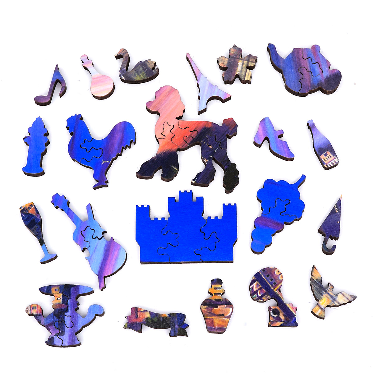 Artifact wood jigsaw puzzles