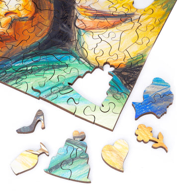 Custom Puzzle - Happy Mother's Day - Nautilus Puzzles - Wooden Jigsaw Puzzles For Adults