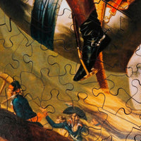 Napoleon Crossing the Alps (466 Piece Wooden Jigsaw Puzzle) - Nautilus Puzzles - Wooden Jigsaw Puzzles For Adults
