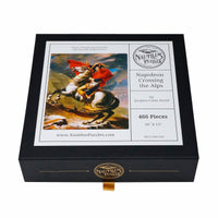 Napoleon Crossing the Alps (466 Piece Wooden Jigsaw Puzzle) - Nautilus Puzzles - Wooden Jigsaw Puzzles For Adults