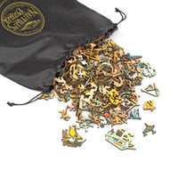 Nautical Antiques (441 Piece Wooden Jigsaw Puzzle) - Nautilus Puzzles - Wooden Jigsaw Puzzles For Adults