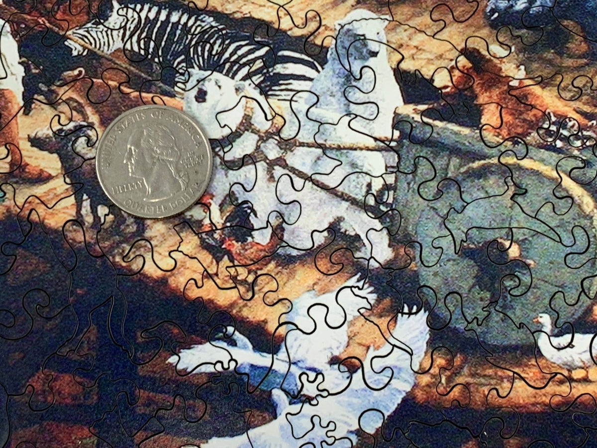 Noah's Ark Puzzle - 560 Pieces - Wooden Jigsaw Puzzle - Nautilus Puzzles - Wooden Jigsaw Puzzles For Adults