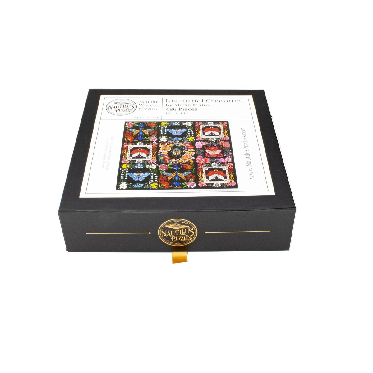 Nocturnal Creatures (486 Piece Wooden Jigsaw Puzzle) - Nautilus Puzzles - Wooden Jigsaw Puzzles For Adults