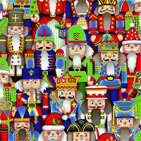 Nutcrackers on Parade (473 Piece Christmas Wooden Jigsaw Puzzle) - Nautilus Puzzles - Wooden Jigsaw Puzzles For Adults