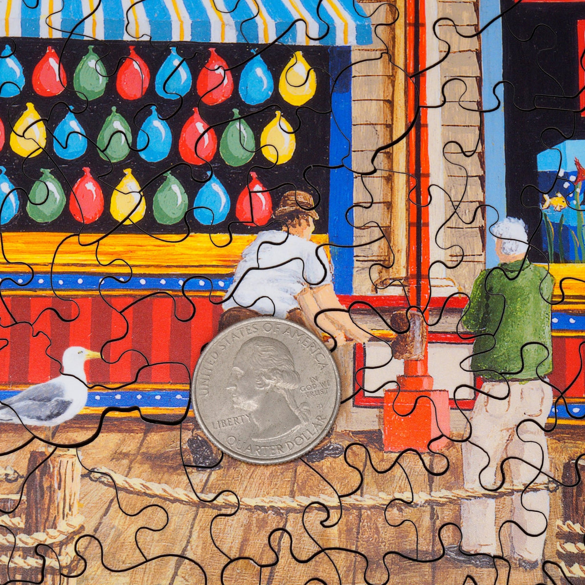 Ocean Park | 1000 Piece Puzzles - Nautilus Puzzles - Wooden Jigsaw Puzzles For Adults