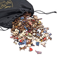Ocean Park | 1000 Piece Puzzles - Nautilus Puzzles - Wooden Jigsaw Puzzles For Adults