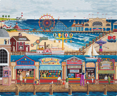 Ocean Park | 1000 Piece Puzzles - Nautilus Puzzles - Wooden Jigsaw Puzzles For Adults