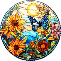 October - Marigolds (50 Piece Round Mini Wooden Jigsaw Puzzle) - Nautilus Puzzles - Wooden Jigsaw Puzzles For Adults