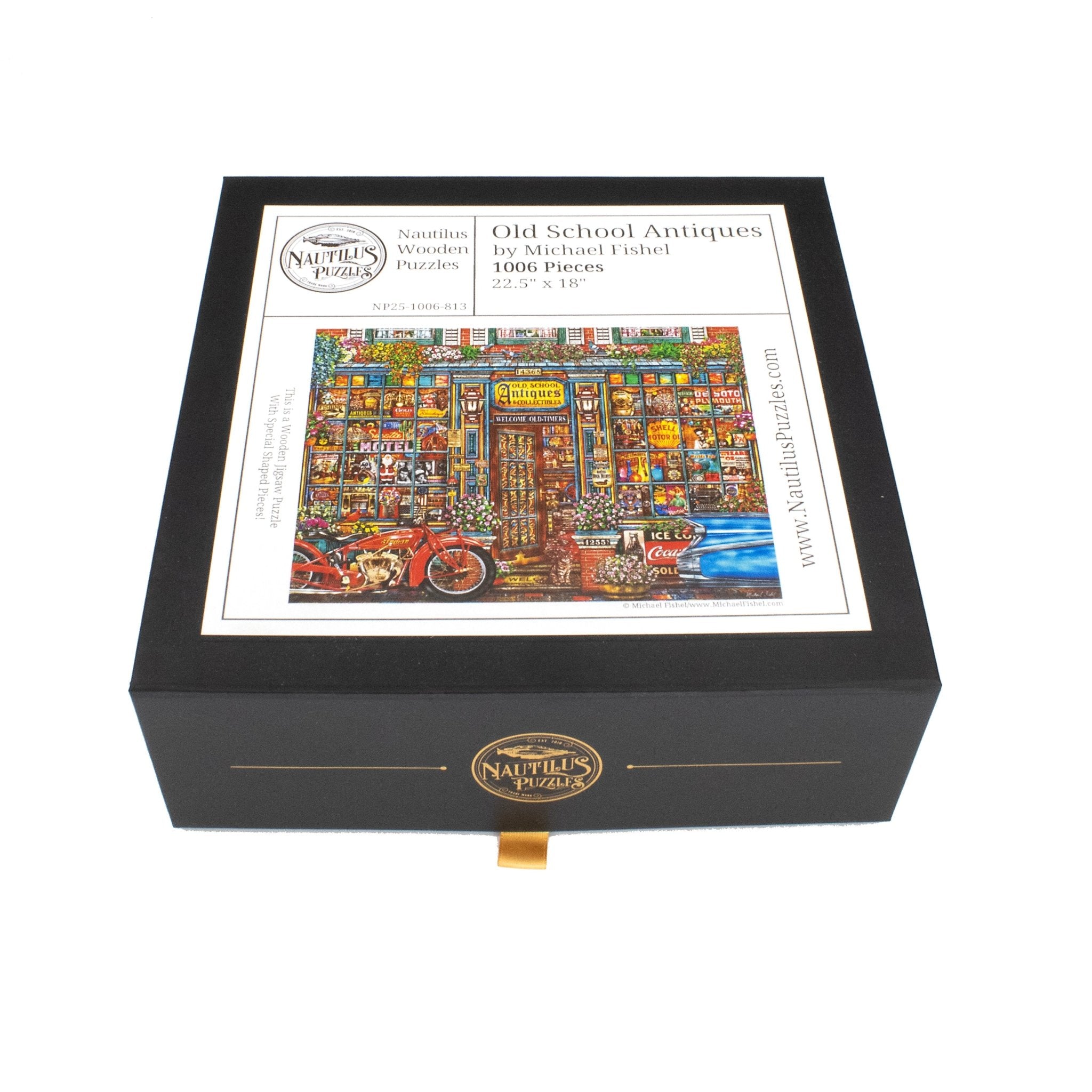 アンティーク雑貨 MATHEWS PAINT COMPANY THE 4 WINNERS Old School Antiques | 1006 Piece Puzzles | Nautilus Puzzles