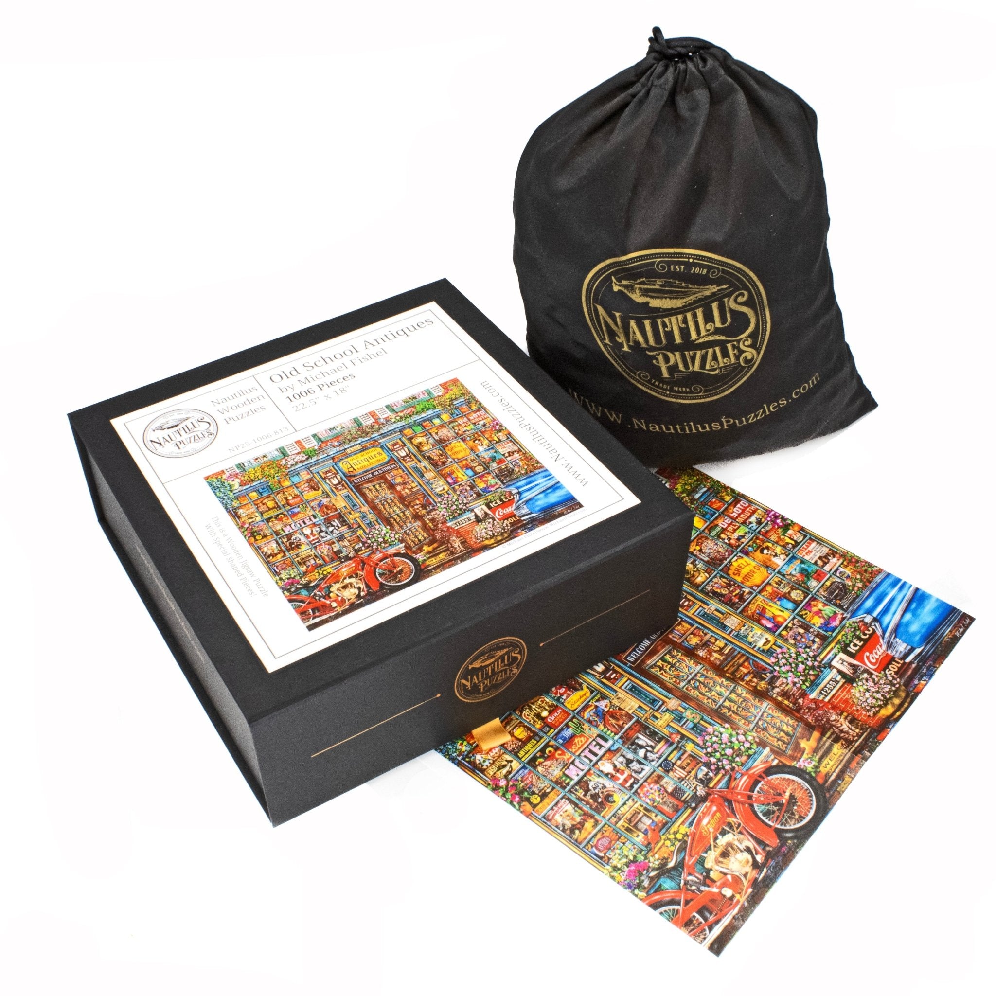 Old School Antiques | 1006 Piece Puzzles | Nautilus Puzzles