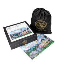 Painted Ladies (500 Piece Wooden Jigsaw Puzzle)