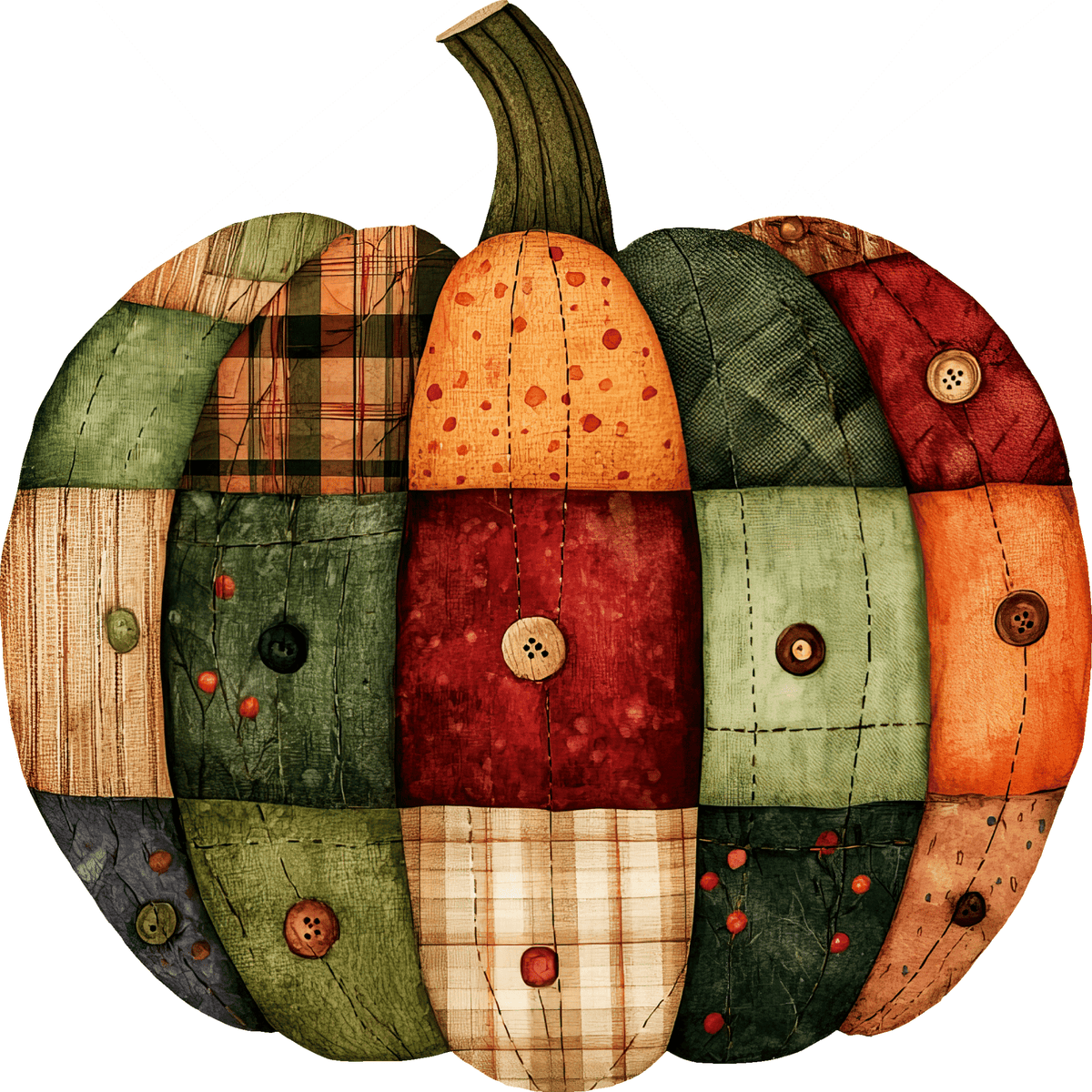 Patchwork Pumpkin (323 Piece Shaped Wooden Jigsaw Puzzle) - Nautilus Puzzles - Wooden Jigsaw Puzzles For Adults