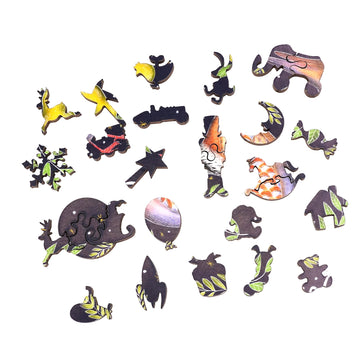 Peace (150 Piece Wooden Jigsaw Puzzle) - Nautilus Puzzles - Wooden Jigsaw Puzzles For Adults