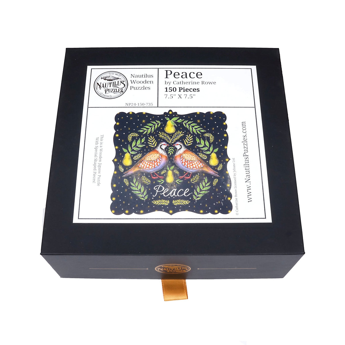Peace (150 Piece Wooden Jigsaw Puzzle) - Nautilus Puzzles - Wooden Jigsaw Puzzles For Adults