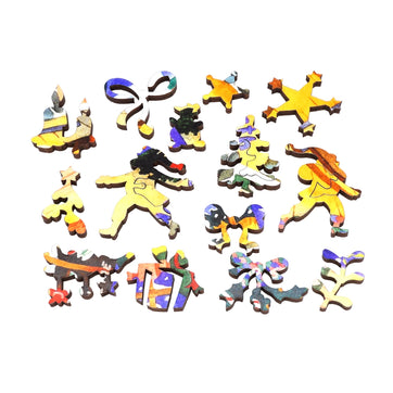 Peace on Earth (155 Piece Wooden Jigsaw Puzzle) - Nautilus Puzzles - Wooden Jigsaw Puzzles For Adults