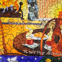 Peace on Earth (155 Piece Wooden Jigsaw Puzzle) - Nautilus Puzzles - Wooden Jigsaw Puzzles For Adults