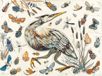 Poet of the Pond (493 Piece Wooden Jigsaw Puzzle) - Nautilus Puzzles - Wooden Jigsaw Puzzles For Adults