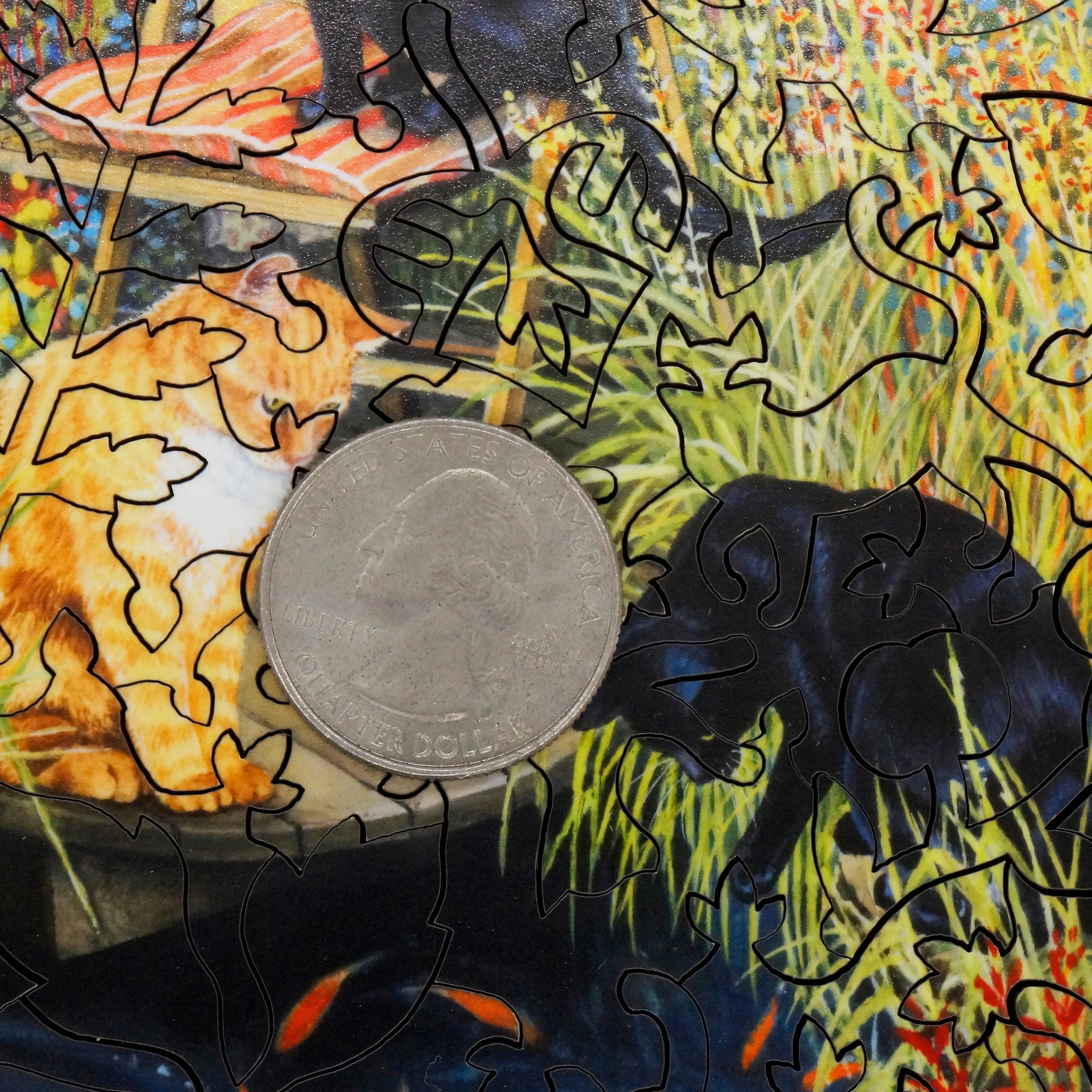 Stave wooden jigsaw puzzles