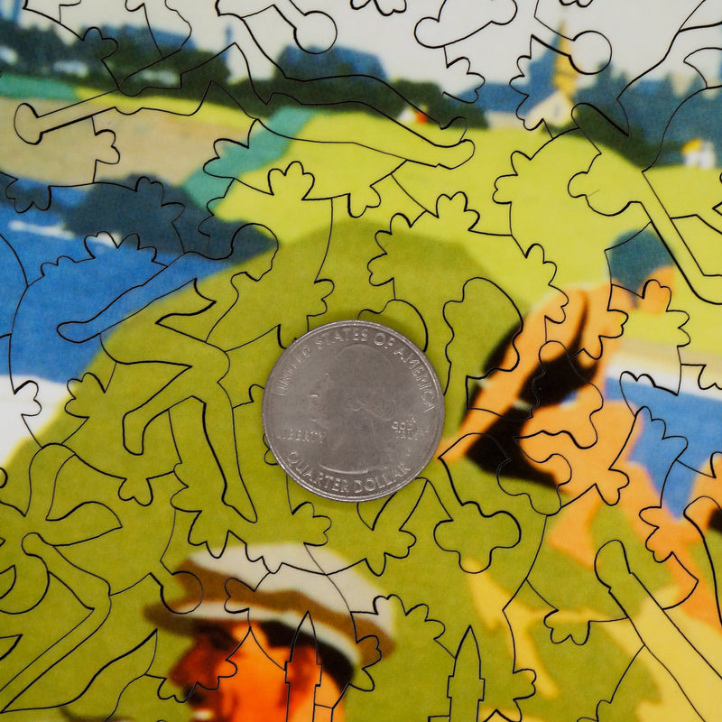 Artifact wooden jigsaw puzzle