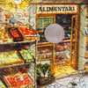 Mosaic wooden jigsaw puzzle