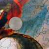 Mosaic wood jigsaw puzzle
