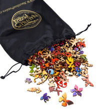 Rainbow Flowers (462 Piece Wooden Jigsaw Puzzle) - Nautilus Puzzles - Wooden Jigsaw Puzzles For Adults