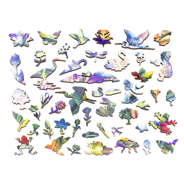 Rainbow Valley (474 Piece Wooden Jigsaw Puzzle) - Nautilus Puzzles - Wooden Jigsaw Puzzles For Adults