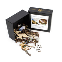 Renaissance Fine Art Mini Puzzle Set - Nautilus Puzzles - Wooden Jigsaw Puzzles For Adults