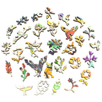 Returning Home to Roost (484 Piece Wooden Jigsaw Puzzle) - Nautilus Puzzles - Wooden Jigsaw Puzzles For Adults