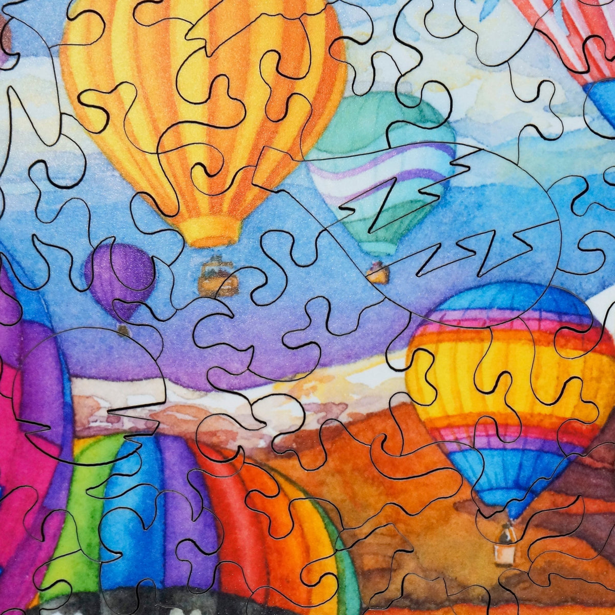 Rise Above - 500 Piece Wooden Jigsaw Puzzle - Nautilus Puzzles - Wooden Jigsaw Puzzles For Adults