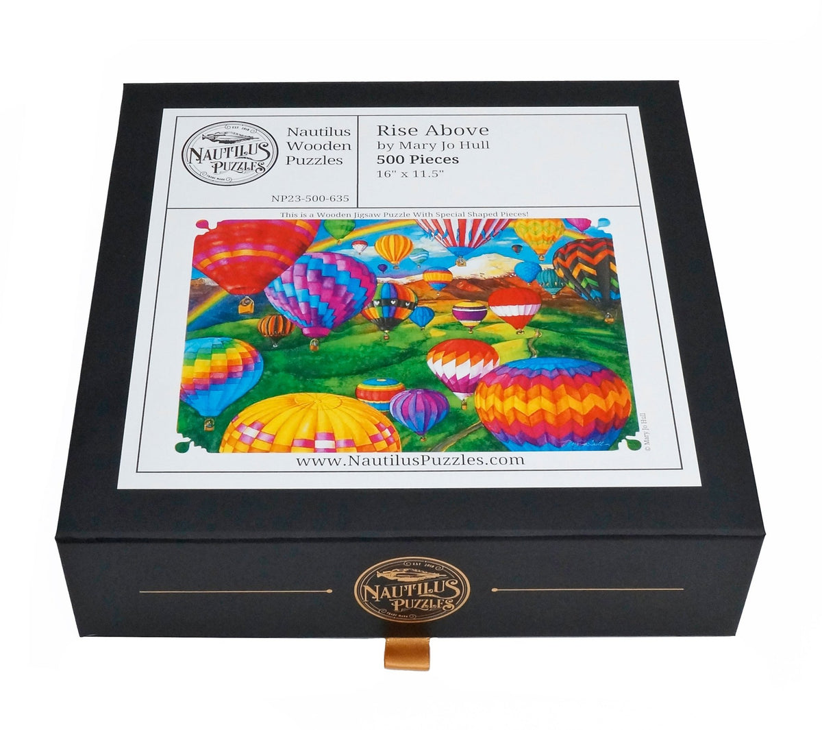 Rise Above - 500 Piece Wooden Jigsaw Puzzle - Nautilus Puzzles - Wooden Jigsaw Puzzles For Adults