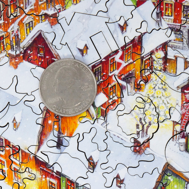 Stave wooden jigsaw puzzle