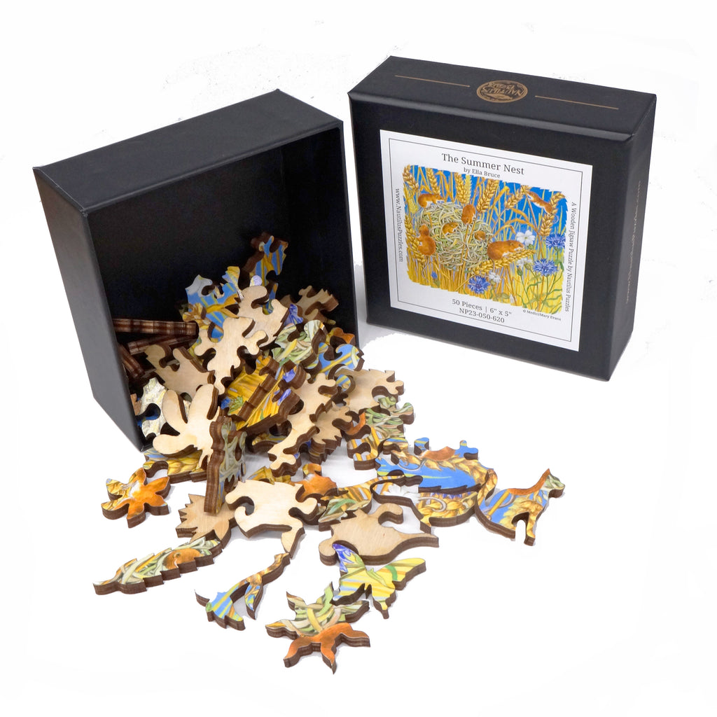 The Summer Nest (50 Piece Wooden Jigsaw Puzzle)