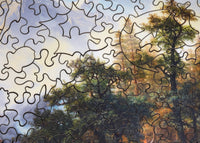 Mosaic wooden puzzle