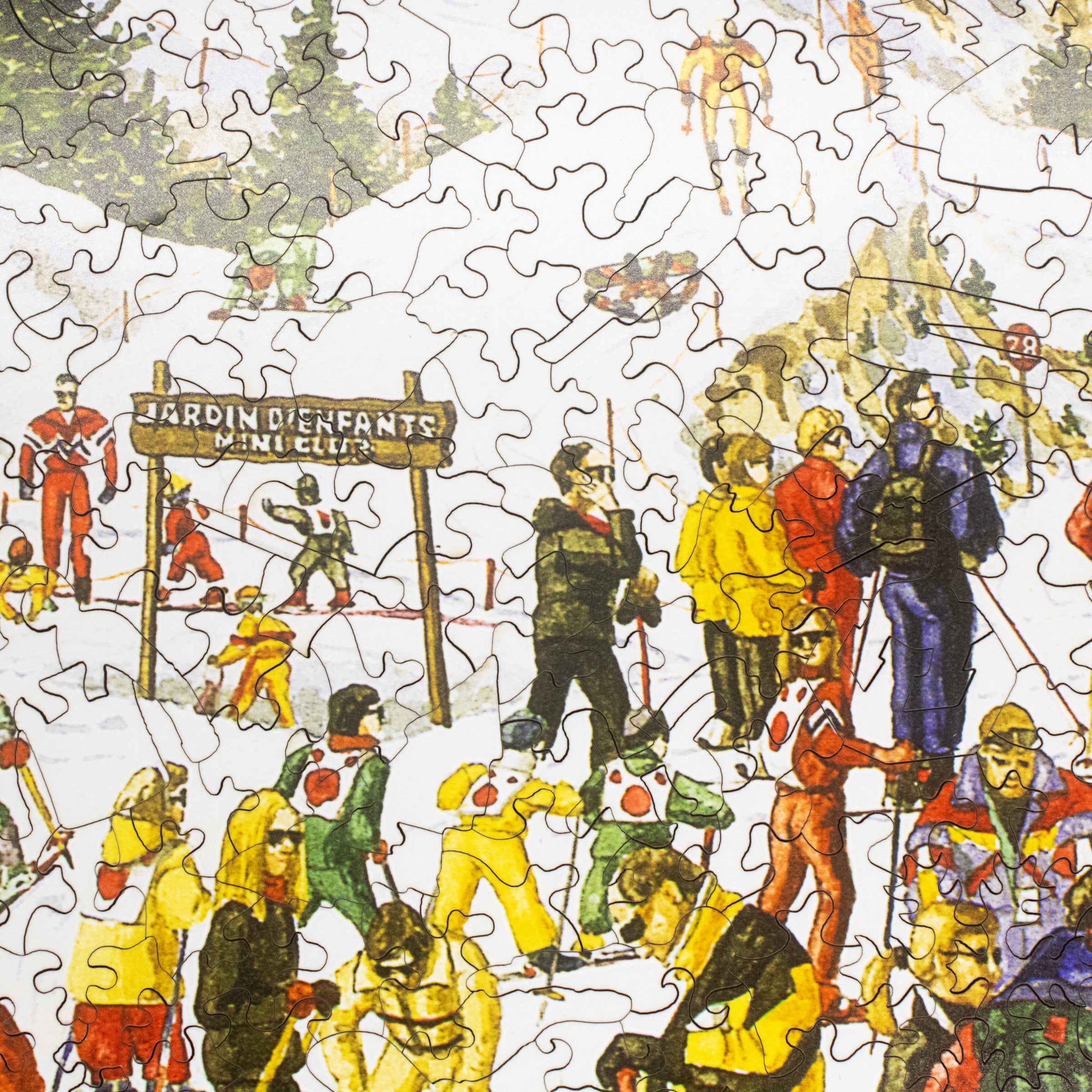 Ski-nanigans | 1008 Piece Puzzle - Nautilus Puzzles - Wooden Jigsaw Puzzles For Adults