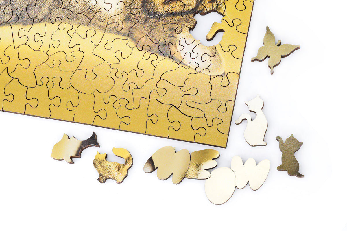 Custom Puzzle - Cat Naps - Nautilus Puzzles - Wooden Jigsaw Puzzles For Adults