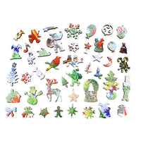 Snow Globe Magic (475 Piece Christmas Wooden Jigsaw Puzzle) - Nautilus Puzzles - Wooden Jigsaw Puzzles For Adults