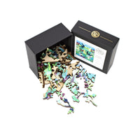 Soaring Swallows (56 Piece Bird Jigsaw Puzzle) - Nautilus Puzzles - Wooden Jigsaw Puzzles For Adults