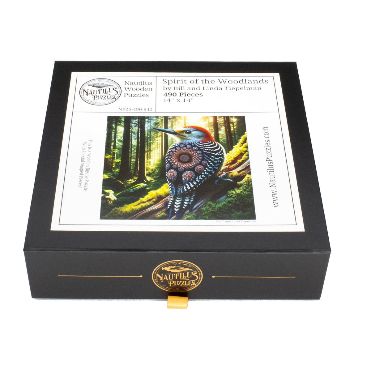 Spirit of the Woodlands (490 Piece Wooden Jigsaw Puzzle) - Nautilus Puzzles - Wooden Jigsaw Puzzles For Adults