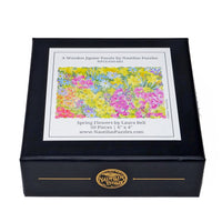Spring Flowers (50 Piece Wooden Jigsaw Puzzle) - Nautilus Puzzles - Wooden Jigsaw Puzzles For Adults