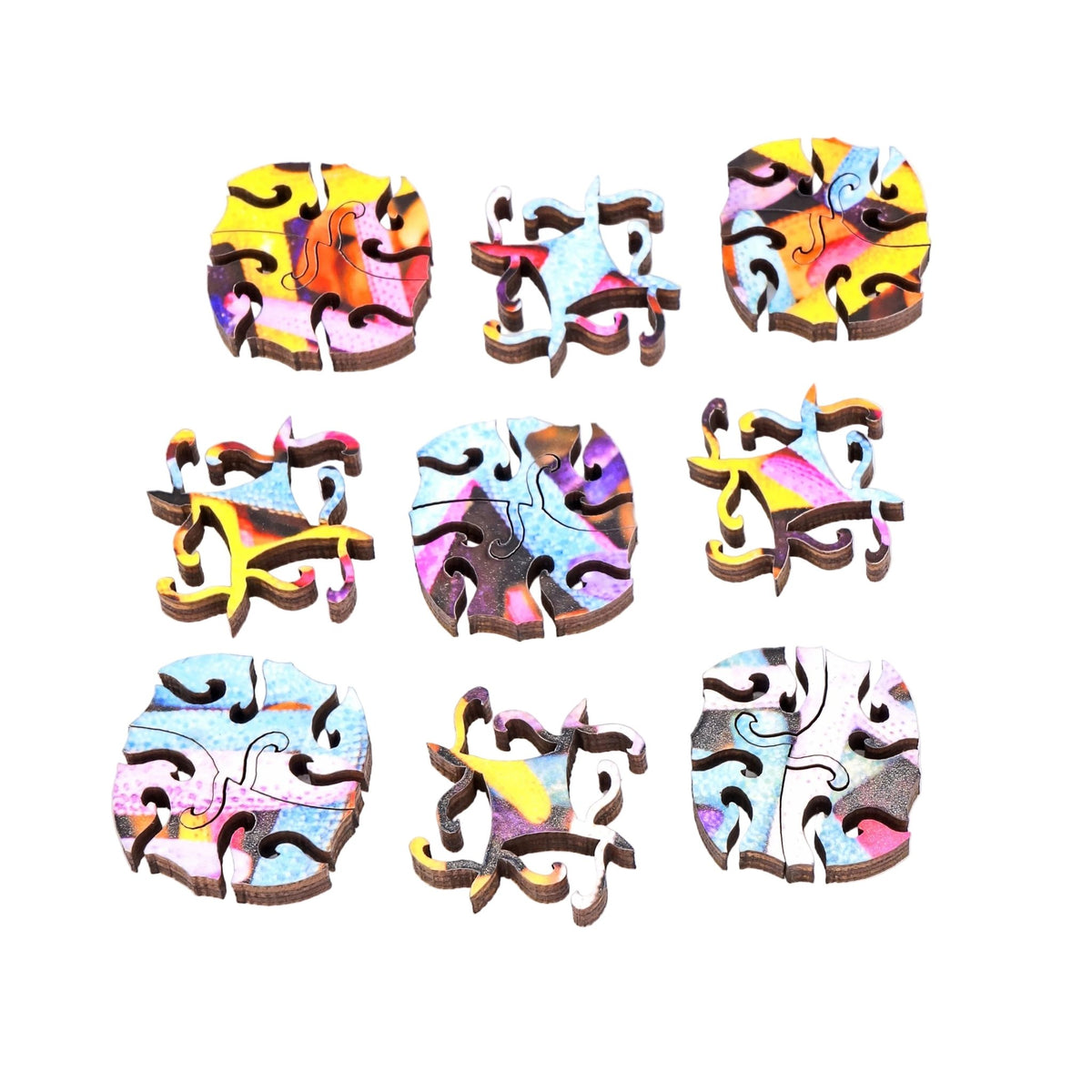 Starfish (63 Piece MINI Wooden Jigsaw Puzzle) - Nautilus Puzzles - Wooden Jigsaw Puzzles For Adults