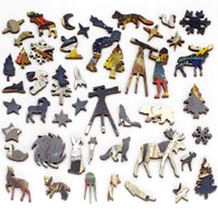 wooden jigsaw puzzle