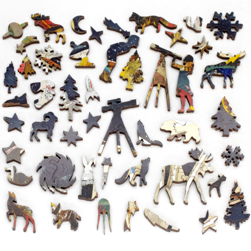 wooden jigsaw puzzle