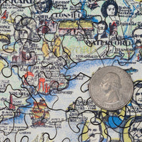 Story Map of Ireland (547 Piece Wooden Jigsaw Puzzle) - Nautilus Puzzles - Wooden Jigsaw Puzzles For Adults