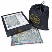 Story Map of Ireland (547 Piece Wooden Jigsaw Puzzle) - Nautilus Puzzles - Wooden Jigsaw Puzzles For Adults
